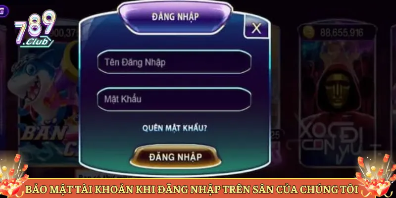 Bảo Mật Tài Khoản Khi Đăng Nhập Trên Sân Của Chúng Tôi