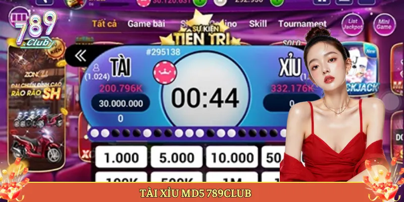 tài xỉu MD5 789Club