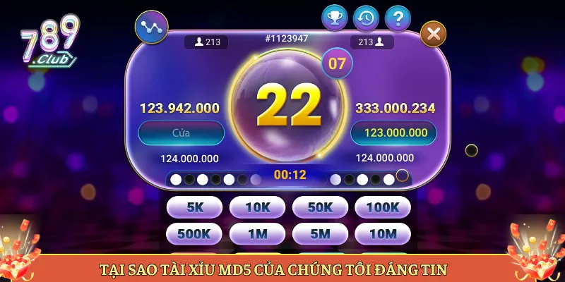 Tại Sao Tài Xỉu MD5 Của Chúng Tôi Đáng Tin