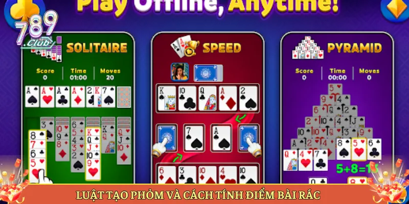 Luật Tạo Phỏm Và Cách Tính Điểm Bài Rác