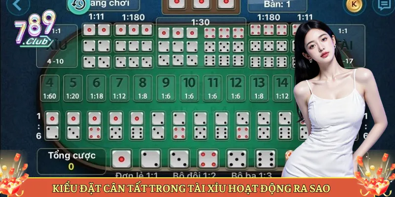 Kiểu Đặt Cân Tất Trong Tài Xỉu Hoạt Động Ra Sao