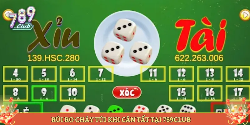 Rủi Ro Cháy Túi Khi Cân Tất Tại 789Club