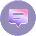 Nút chat footer của trang đại lý chính thức 789CLUB VG